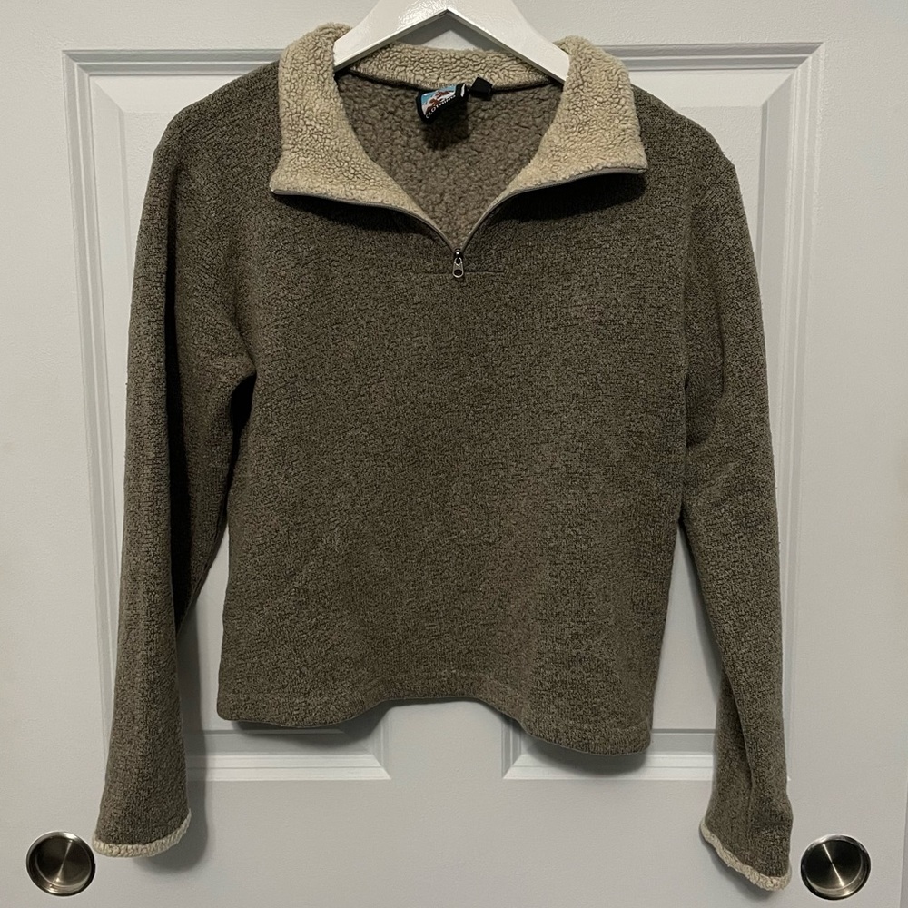 Kuhl Women's Sweatshirt - Brown and Cream
